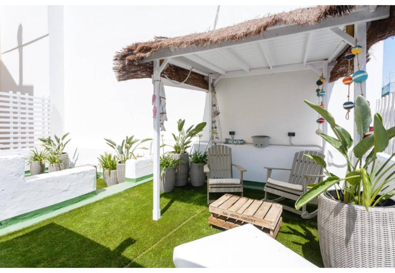 Terraza-Caleta Beach Home By Cadiz4Rentals Buitenkant foto