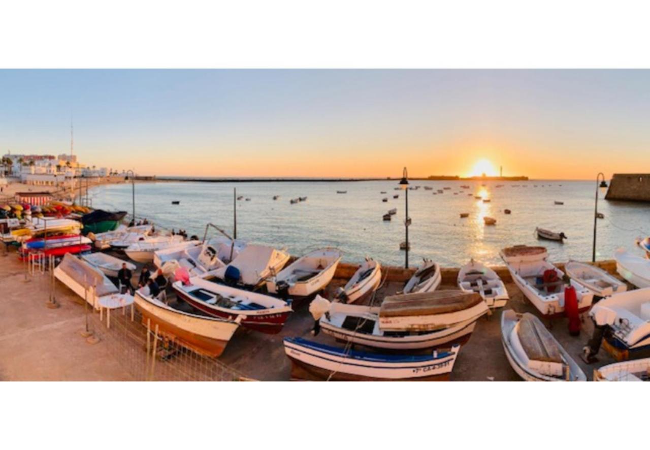 Terraza-Caleta Beach Home By Cadiz4Rentals Buitenkant foto